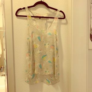 Naven silk tank